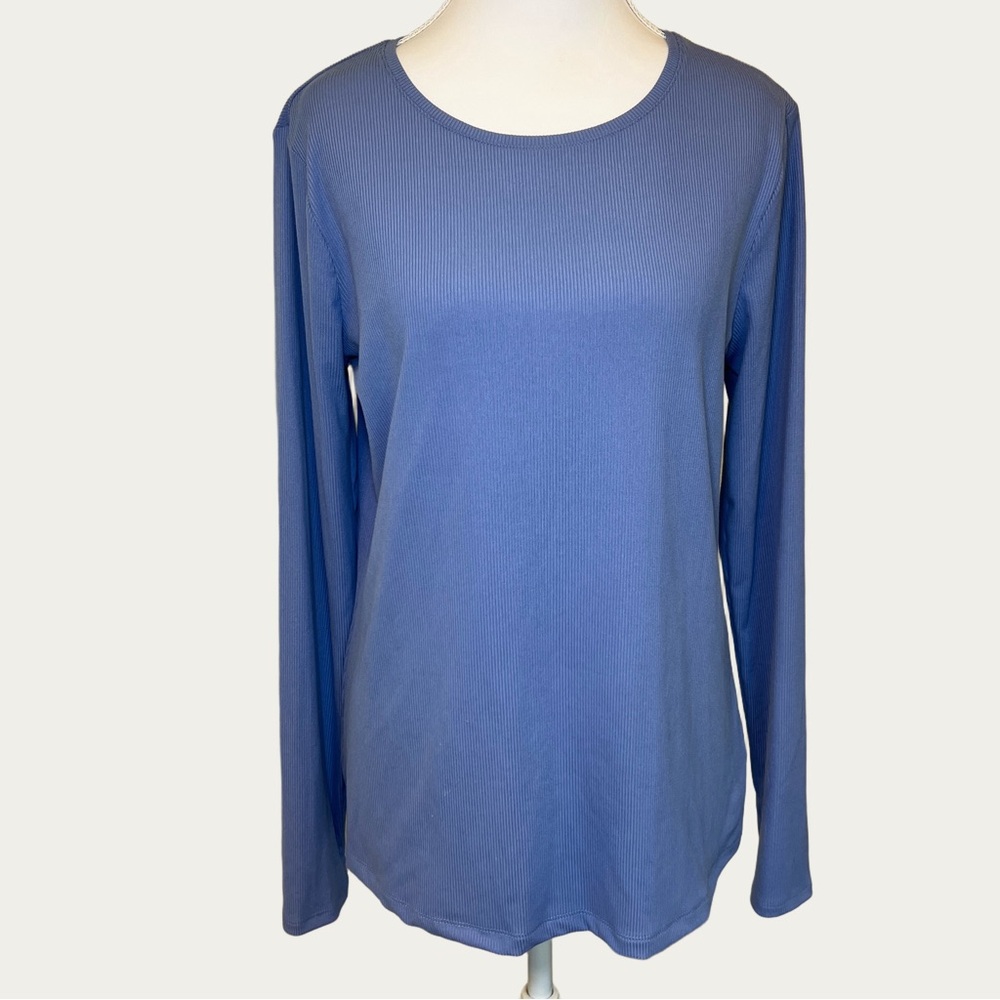 Nine West Classic‎ Indigo Women’s  Long Sleeve Top Size Medium